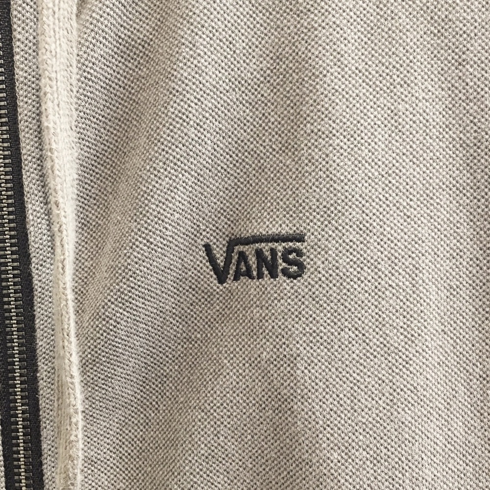 Black and gray Vans hoodie - Picture 3 of 4